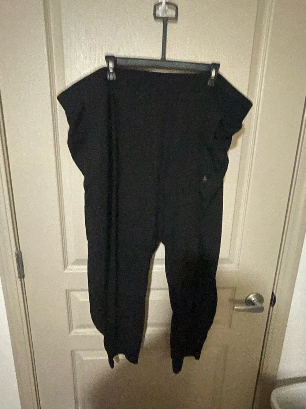 torrid Black High-Rise Joggers with Tapered Ankles - Picture 1 of 3